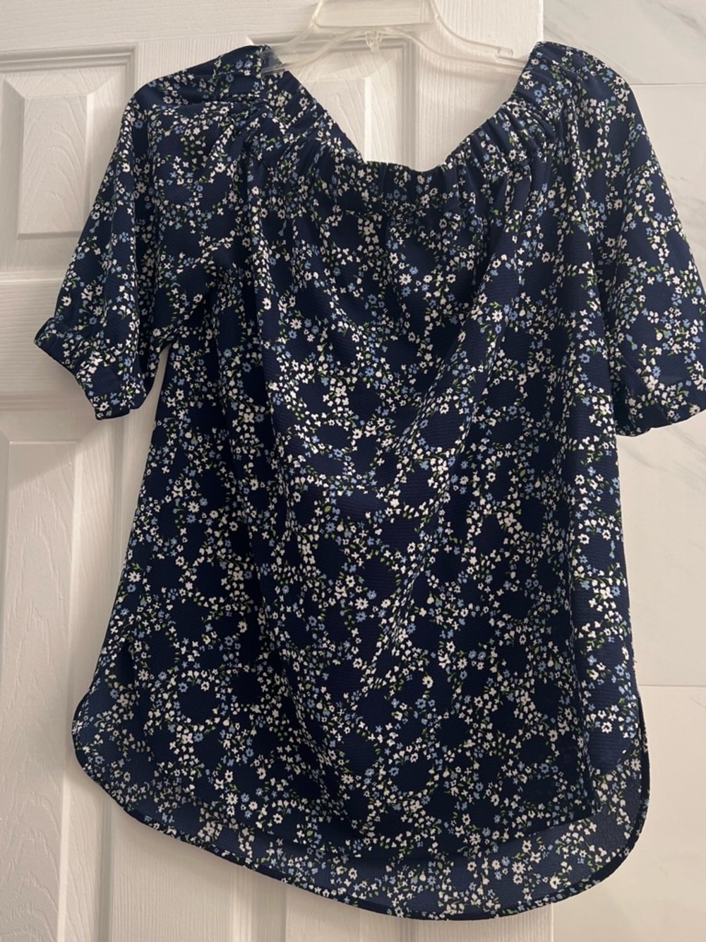 Michael Kors off the shoulder shirt